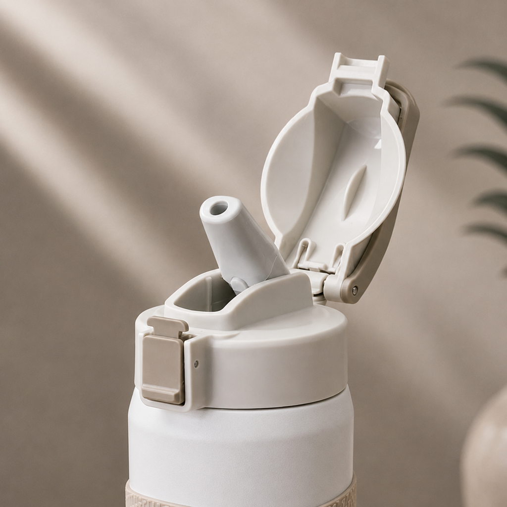 TYESO 750ml Insulated Bottle – Ivory White