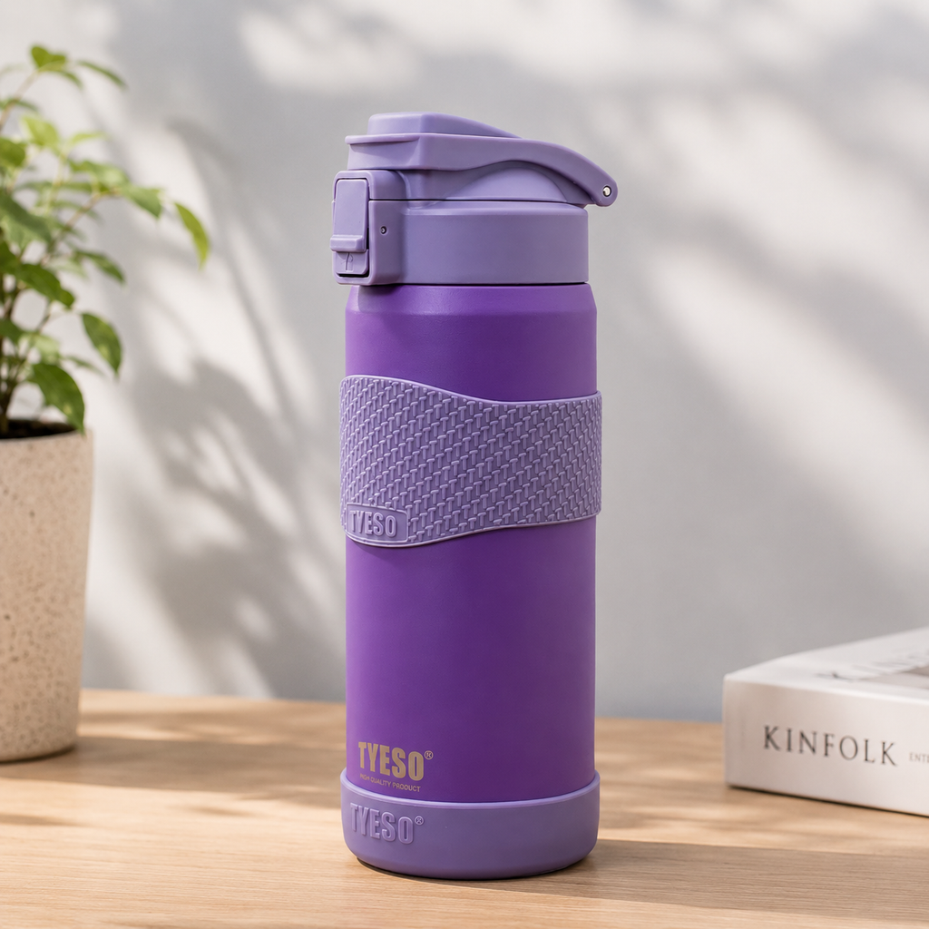 TYESO 750ml Insulated Bottle – Violet Purple