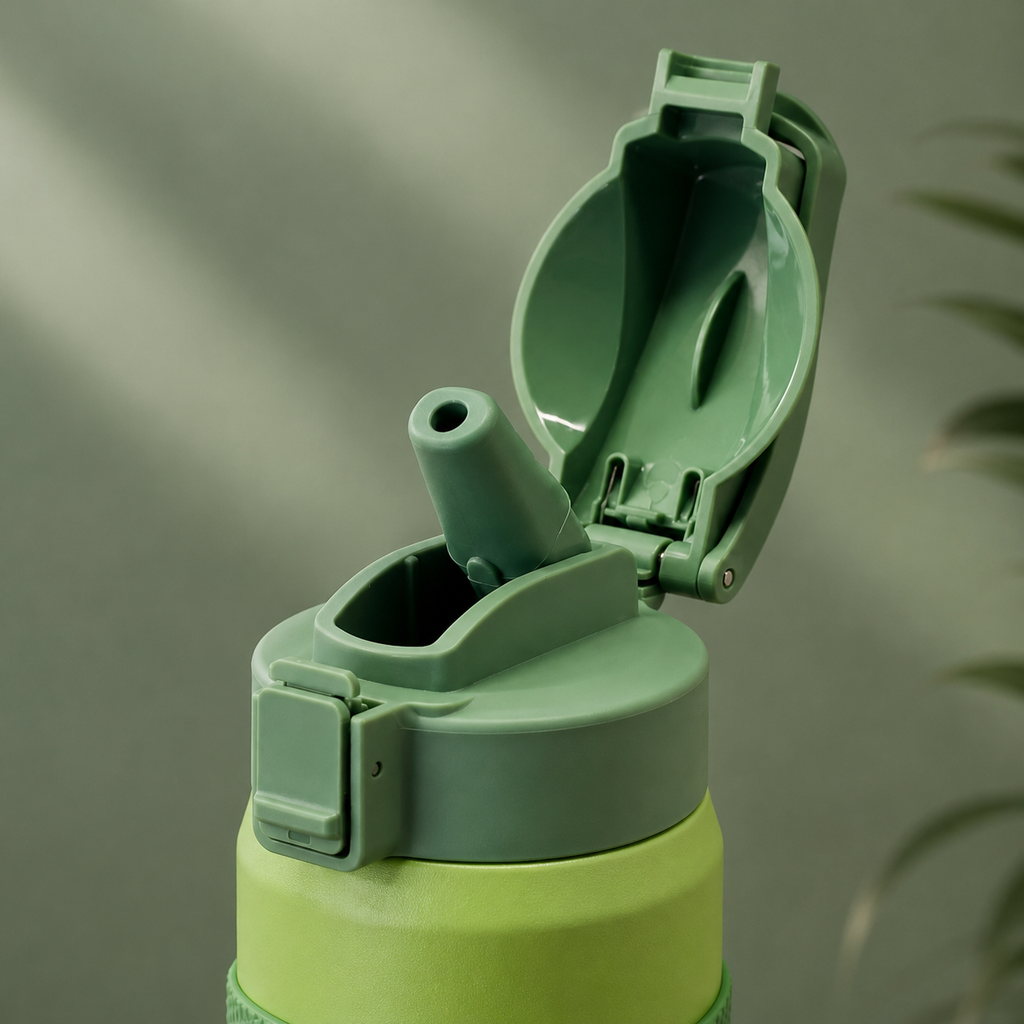 TYESO 750ml Insulated Bottle – Lime Green
