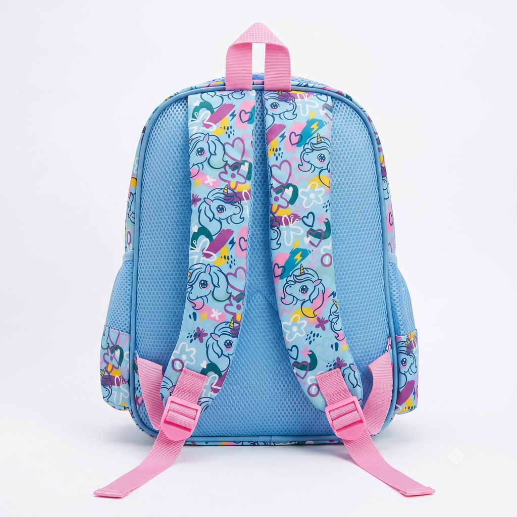 Unicorn Dream 15" 4-Compartment School Backpack