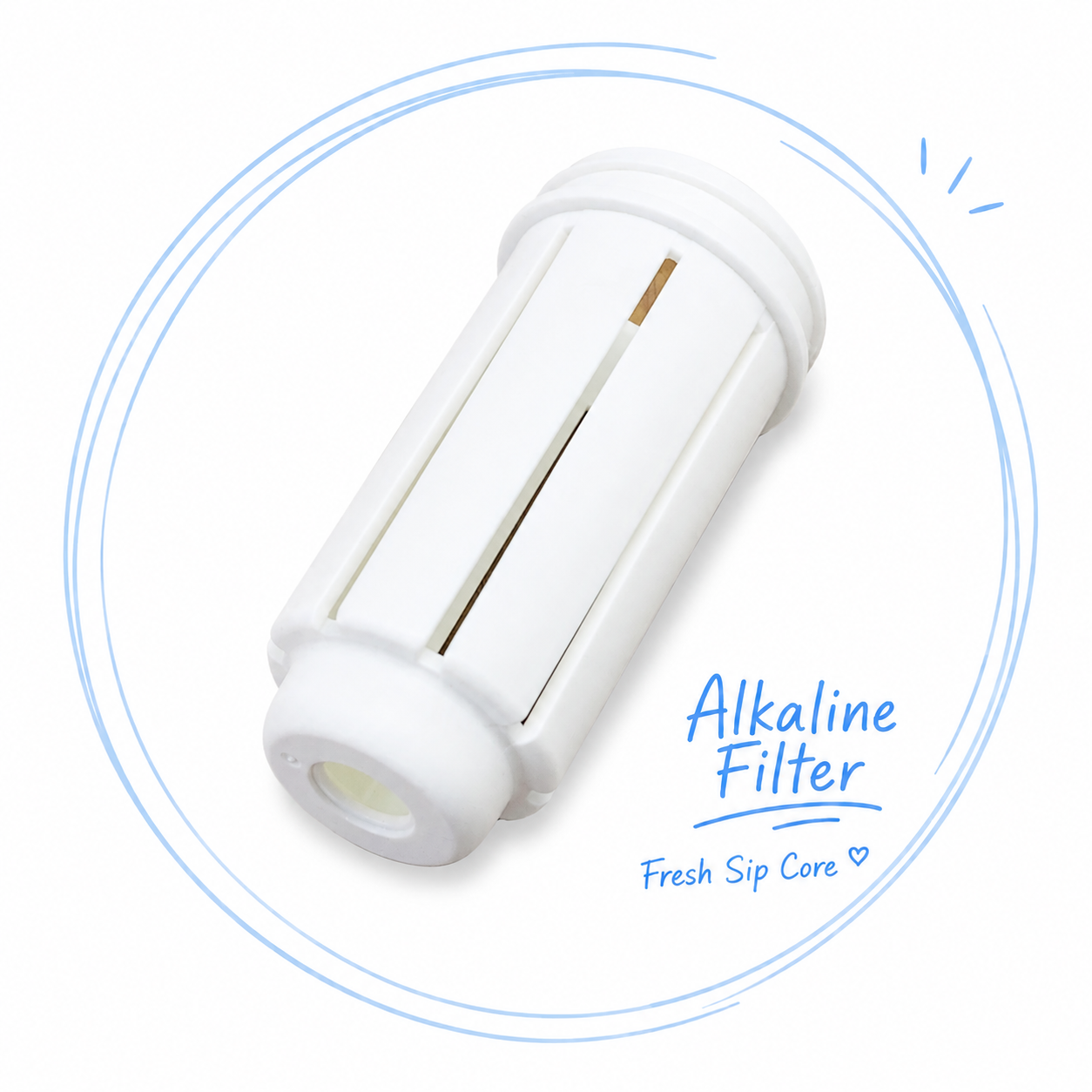 760ml Alkaline Filter Tumbler – Black & White